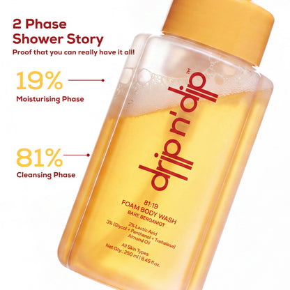 81:19 Foam Body Wash -  Bare Bergamot
